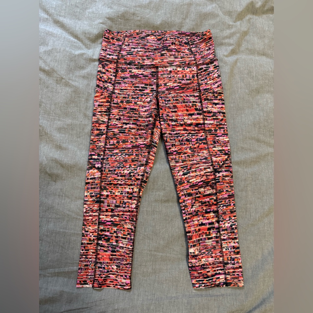 lululemon athletic Leggings - Multicolor Mosaic size 6